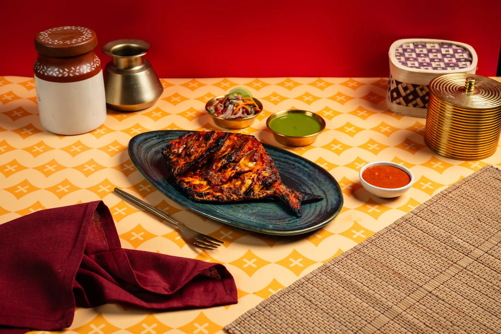 Fish fry, Turmeric Co. Bengaluru