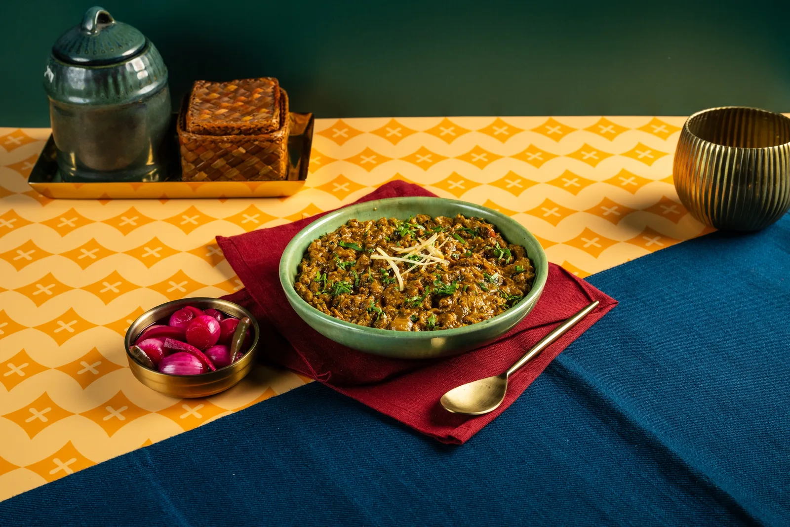 Mutton keema, dry-style